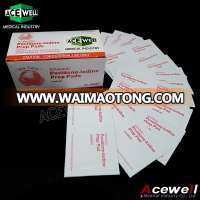 Acewell Medical Disposable Antiseptic Povidone Iodine Prep Pad